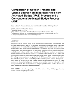 (IFAS) Process and a Conventional Act