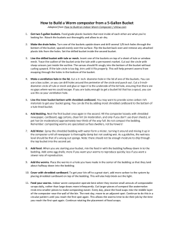 How to Build a Worm composter from a 5