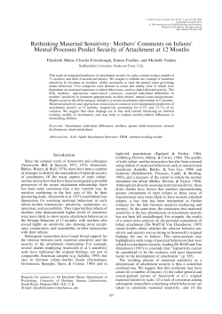 Meins et al. (2001) - University of York