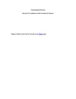 Emancipation Record