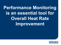 Heat Rate Monitoring STEAG Format