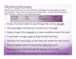 Homophones - beatricepublicschools.org