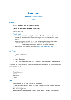 Lecture Notes