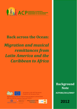 Migration and musical remittances from Latin