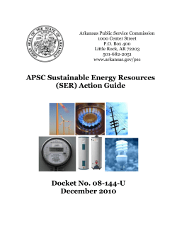 Sustainable Energy Resources Action Guide