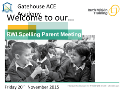 the PDF! - Gatehouse ACE Academy