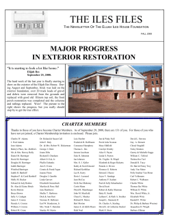 Fall - Elijah Iles House