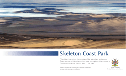 Skeleton Coast Park Brochure