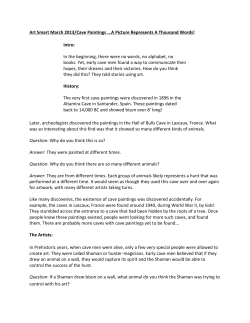 Prehistoric Art - OHS PTA Website