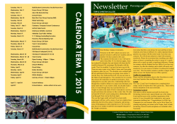 Newsletter - Temple Christian College