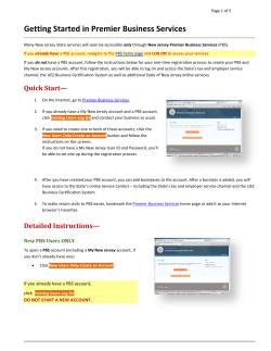 Getting Started in Premier Business Services