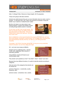 Study English - IELTS Preparation