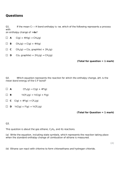 bond enthalpy EQ