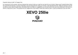 XEVO 250ie - BellaMoto