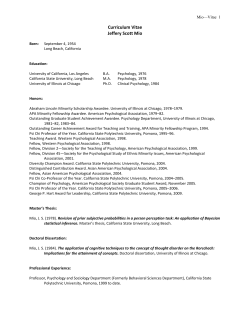 Mio CV - Oxford University Press