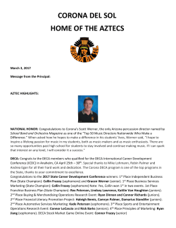 corona del sol home of the aztecs - Tempe Union High School District