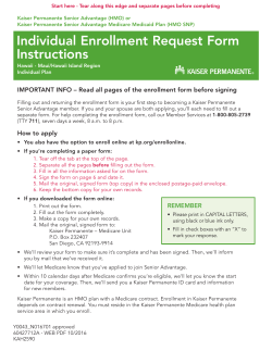 Maui/Hawaii Island - Kaiser Permanente Medicare