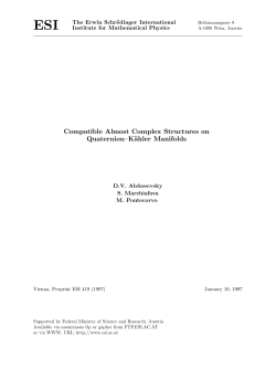 Compatible Almost Complex Structures on