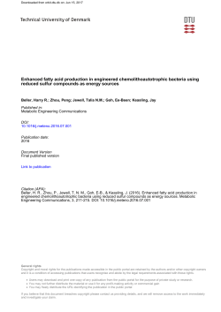 Enhanced fatty acid production in engineered
