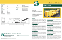 CBI Annihilator Brochure - Continental Biomass Industries, Inc.