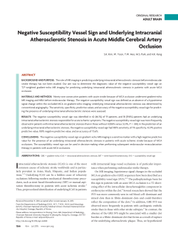 Negative Susceptibility Vessel Sign and Underlying Intracranial