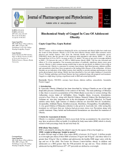 - Journal of Pharmacognosy and Phytochemistry