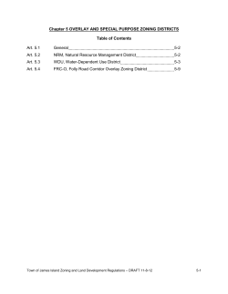 Chapter 5 - Town of James Island