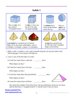 Solids - Math Mammoth