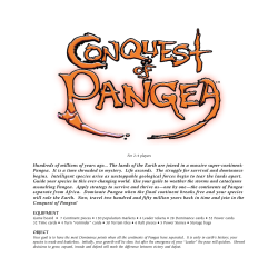 Conquest of Pangea - Winning Moves Games