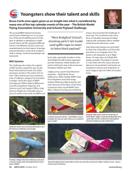 the 2016 report. - BMFA Payload Challenges