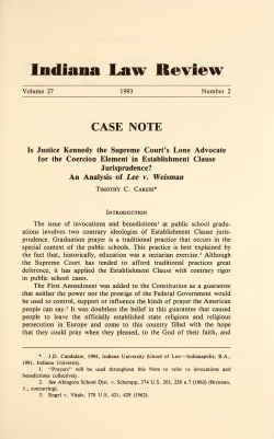 Indiana Law Review - Open Access Journals at IUPUI