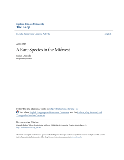 A Rare Species in the Midwest - The Keep