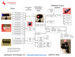 Block Diagram Summary - Lightspeed Technologies Inc.