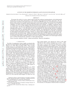 A Study of the Shortest-Period Planets Found With Kepler