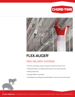 FLEX-AUGER&reg; Feed Delivery Systems - Chore