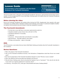 Lesson Guide - Annenberg Classroom