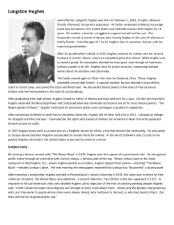 Langston Hughes