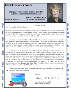 News Notes Feb 2017 - Bayonne Board of Education
