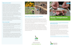 2015 Water Temperature Monitoring