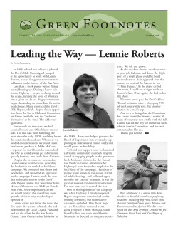 Summer 2008 - Committee for Green Foothills