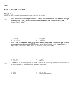 Exam 3