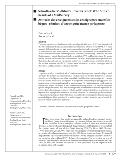 - Canadian Journal of Speech