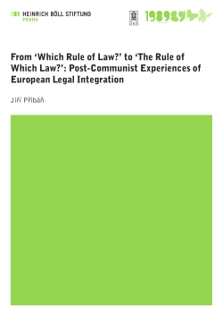 From `Which Rule of Law?` to `The Rule of Which Law?`: Post