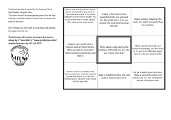 Rockhopper Penguins Creative Homework