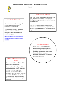 Persuade - steds.org.uk