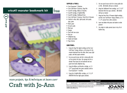 Craft with Jo-Ann