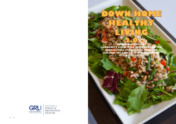 down home healthy living