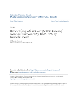 Review of Sing with the Heart of a Bear
