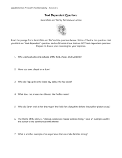 Handout 5 - Standards Toolkit