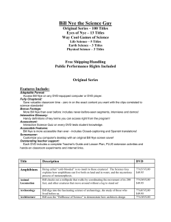 Bill Nye the Science Guy